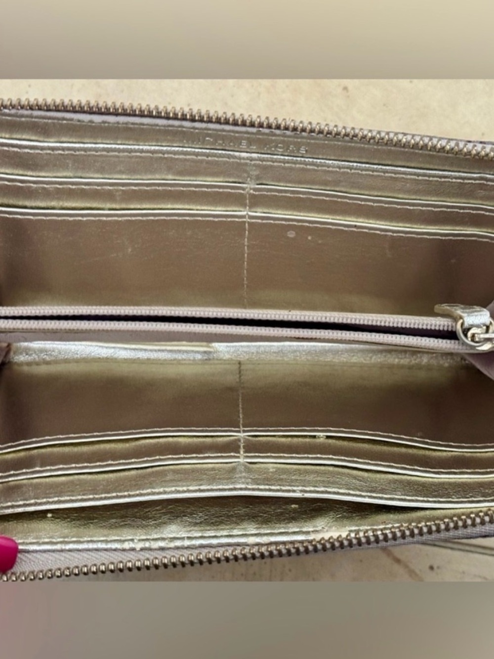 Michael Kors Tan Snake Print Wallet - Picture 6 of 14